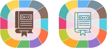 Algebra Icon Design vector