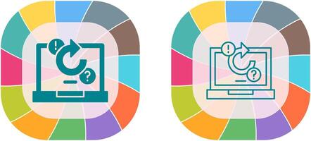 diseño de iconos de resolución de problemas vector