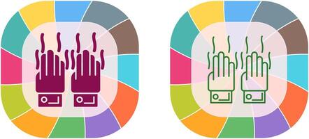 Smelly Hands Icon Design vector