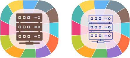 Server Icon Design vector