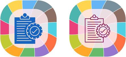 Check List Icon Design vector