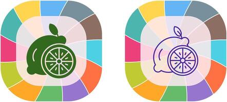 Lemon Icon Design vector