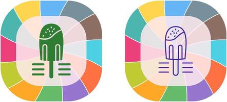 Popsicle Icon Design vector