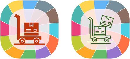 Trolly Icon Design vector