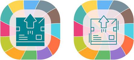 Delivery Box Icon Design vector