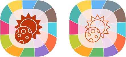 Eclipse Icon Design vector