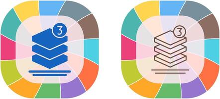 Layers Icon Design vector