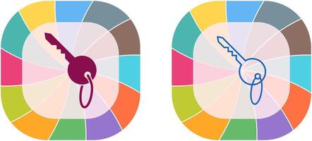 Key Icon Design vector