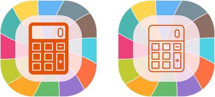 diseño de icono de calculadora vector