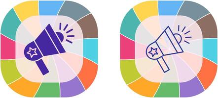 Loudspeaker Icon Design vector