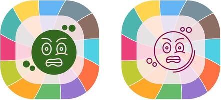 Grimacing Icon Design vector