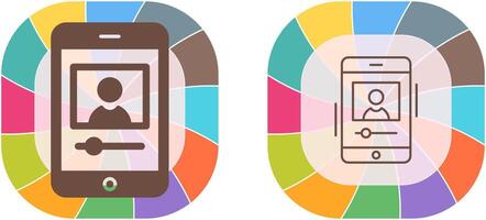 log Icon Design vector