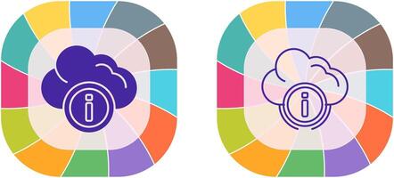 Cloud Computing Icon Design vector