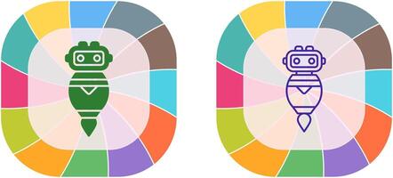 Robot Icon Design vector