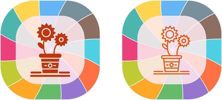 Flowers Icon Design vector