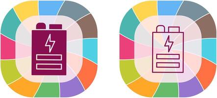 Battery Icon Design vector