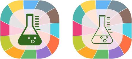 beaker Icon Design vector