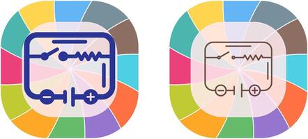 Electrical Circuit Icon Design vector