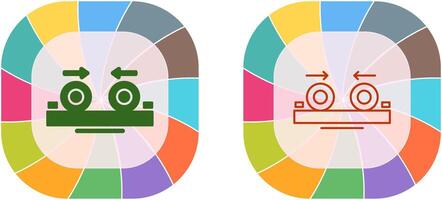 Collision Icon Design vector