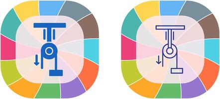 Pully Icon Design vector