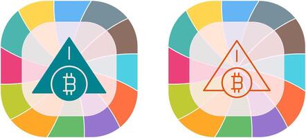 Warning Icon Design vector