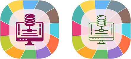 Server Icon Design vector