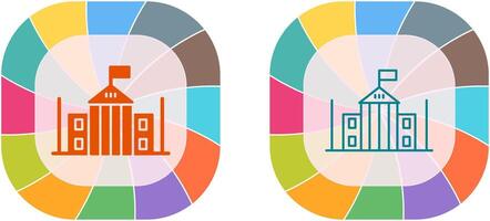 Parliament Icon Design vector