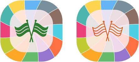 Flag Icon Design vector
