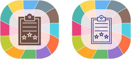 Result Icon Design vector