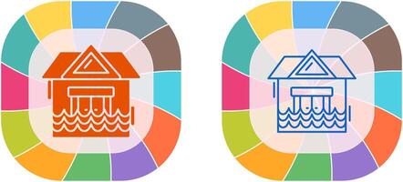 Natural Disaster Icon Design vector