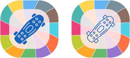 diseño de icono de patineta vector