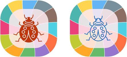 Ladybug Icon Design vector