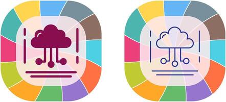 Network Icon Design vector