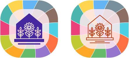 Farm House Icon Design vector