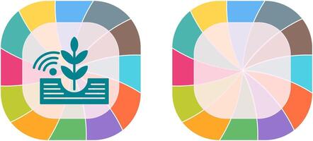 Planting Icon Design vector