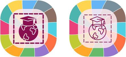 Earth Icon Design vector