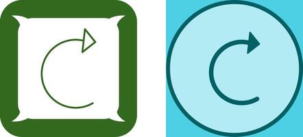 Unique Reload Icon Design vector