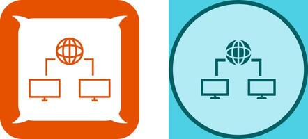Unique Internet Connectivity Icon Design vector