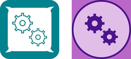 Unique Configurations Icon Design vector