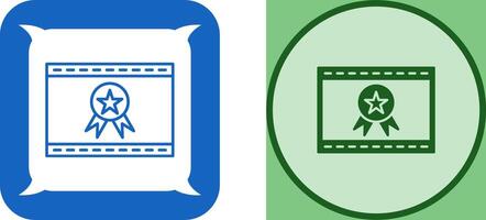 Unique Web Award Icon Design vector