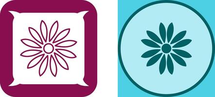 Unique Flower Icon Design vector