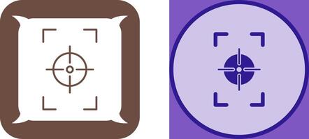 Unique Focus Vertical Icon Design vector