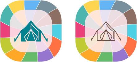 Tent Icon Design vector