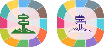 Direction Icon Design vector