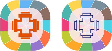 Plumbing Icon Design vector