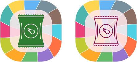 Chips Icon Design vector