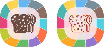 Bread Icon Design vector