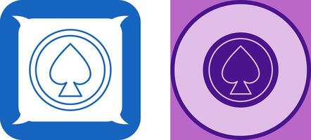 Unique Spade Icon Design vector