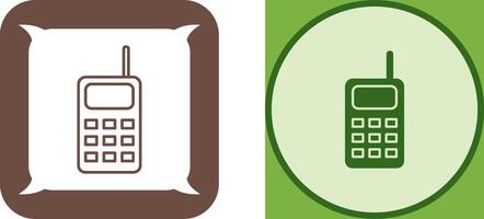 Unique Walkie Talkie Icon Design vector