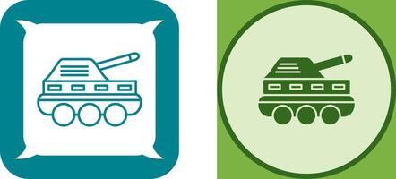 Infantry Tank Icon Design vector